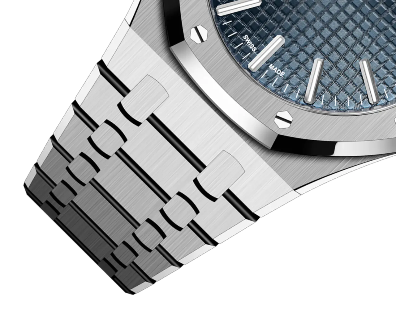 Audemars Piguet ROYAL OAK ??Night Blue Cloud 50?? Dial 41mm - Image 5