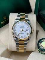 Rolex  Datejust 36mm 126233 White Dial Oyster Bracelet Watch
