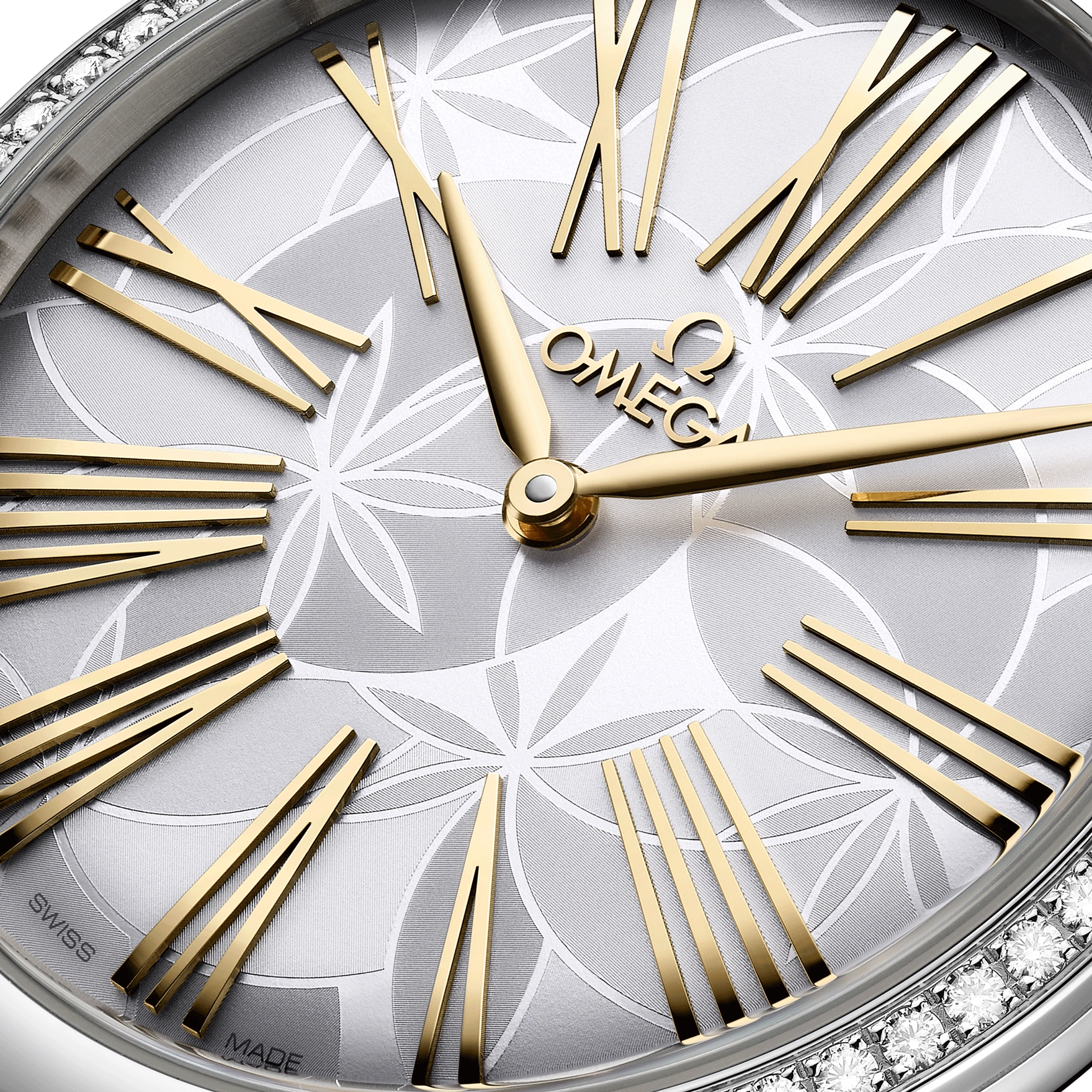 Omega De Ville Trésor quartz silver dial yellow leather strap 36mm 428.18.36.60.02.002 - Image 4