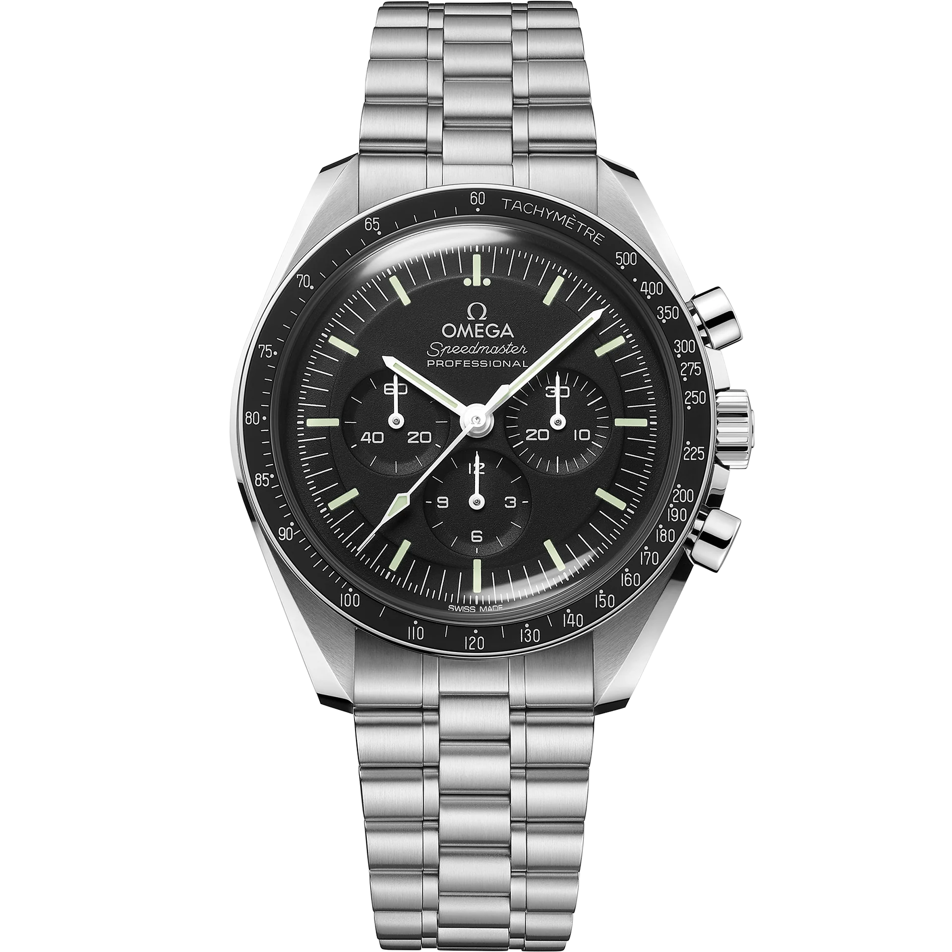 Omega Speedmaster Moonwatch Professional 42 mm Black Dial Stainless Steel Bracelet 310.30.42.50.01.001
