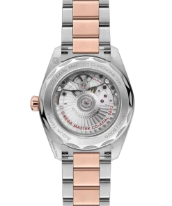 Alternative view of Omega Seamaster Aqua Terra 150M 38 mm Green Dial Stainless Steel and  Sedna™ 18k Rose Gold Bracelet 220.20.38.20.10.001