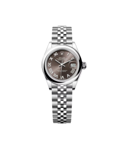 Alternative view of Rolex Lady-Datejust 28mm  m279160 Oyster Perpetual Dark Grey Dial Oyster Bracelet