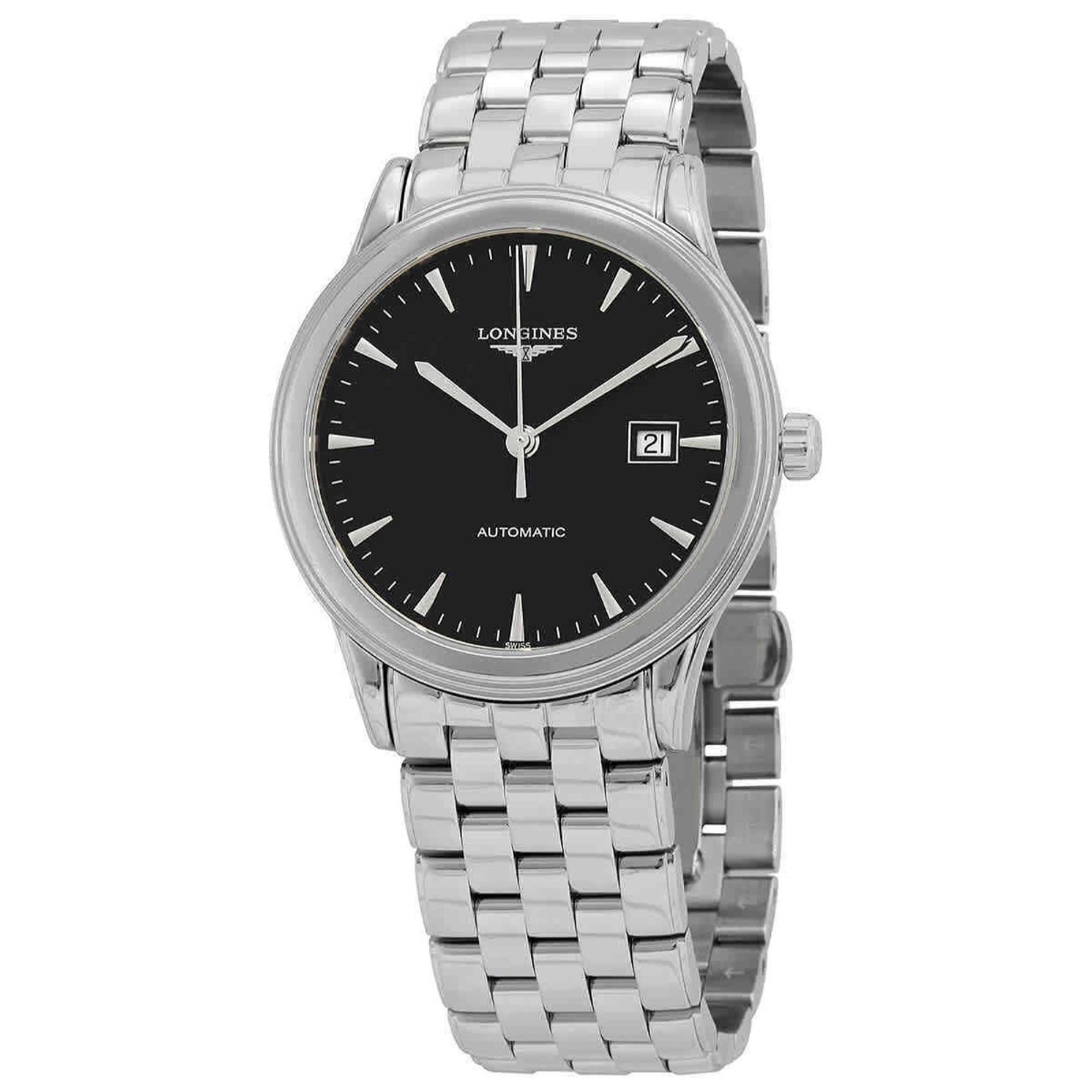 Longines Unisex L4.984.4.52.6 Flagship Stainless Steel Watch
