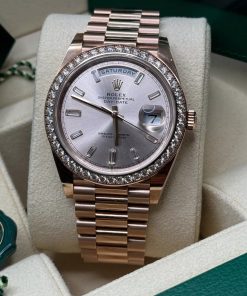 Alternative view of Rolex  Day-Date 40mm Sundust Diamonds Dial 228345rbr-0007