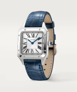 Alternative view of Cartier SANTOS-DUMONT Blue Strap 38mm