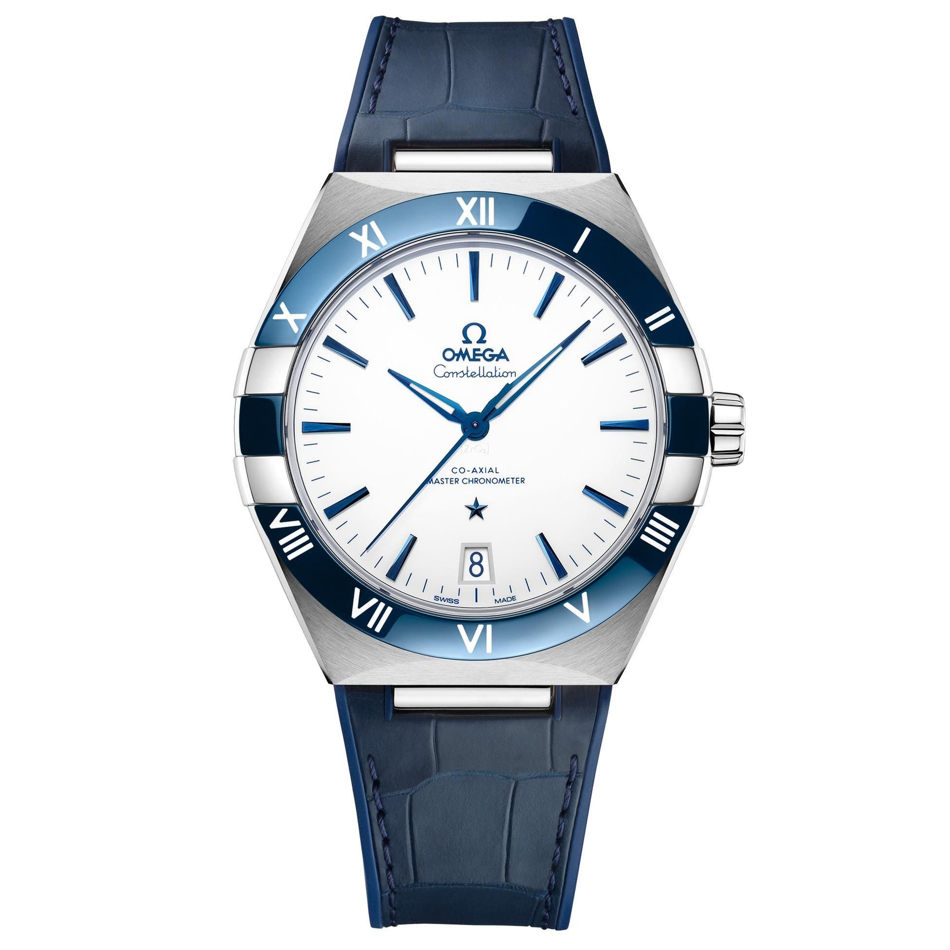 Omega Constellation Co-Axial Master Chronometer 41mm Mens Watch White 131.33.41.21.04.001