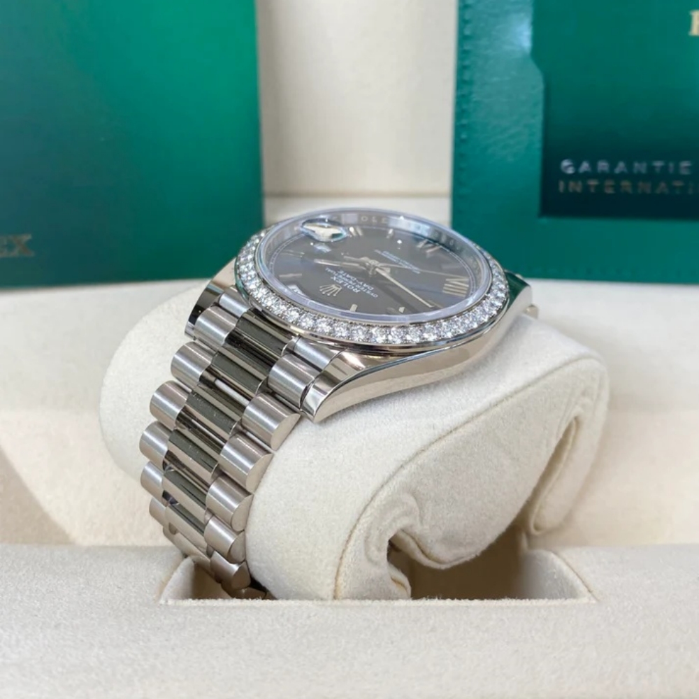 Rolex Day-Date 40mm 228349RBR-0005 Bright Blue Dial President Bracelet - Image 5