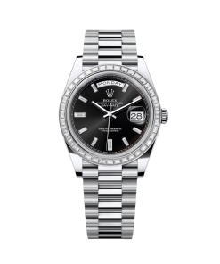 Rolex Day-Date 40mm 228396TBR-0012 Black Diamond Dial
