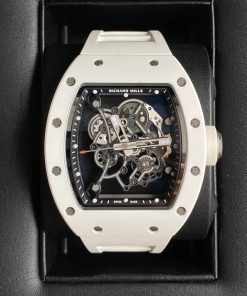 Alternative view of RM055  White Ceramic Dial