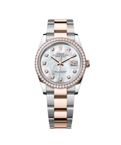 Alternative view of Rolex  Datejust 36mm 126281 Mother-of-Pearl Dial Jubilee Bracelet