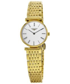 Longines Women's L4.209.2.11.8 La Grande Classique Gold-Tone Stainless Steel Watch