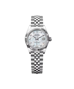 Alternative view of Rolex Lady-Datejust 28mm 279174 Mother Of Pearl Diamond Dial Oyster Bracelet