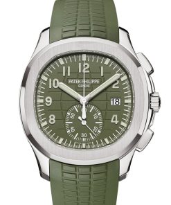 Patek Philippe Aquanaut Khaki Green Mens Watch 5968G-010
