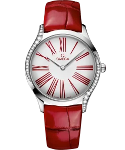 Omega De Ville Trésor 36mm White Dial with Diamonds Stainless Steel Strap 428.18.36.60.04.002