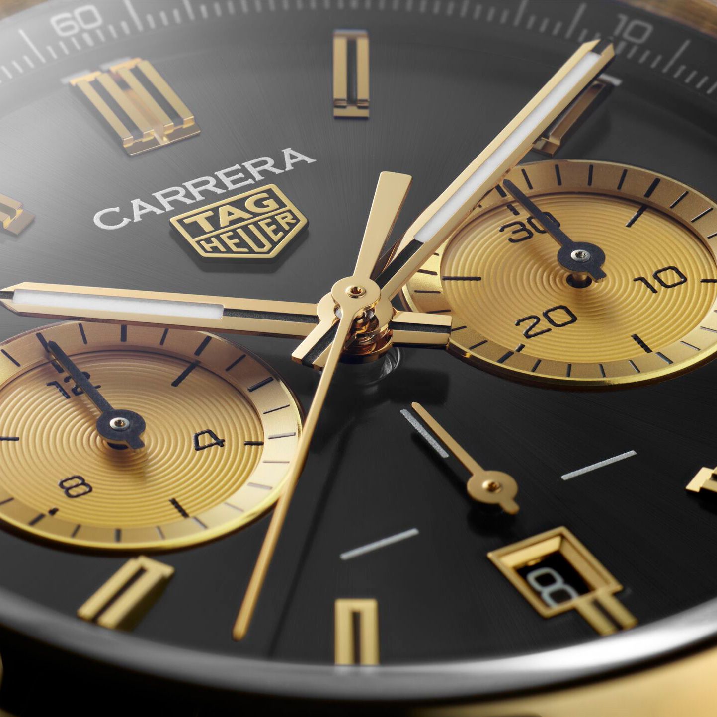 TAG Heuer Carrera Chronograph Automatic, 42 mm, Gold 3N CBN2044.FC8313 - Image 3