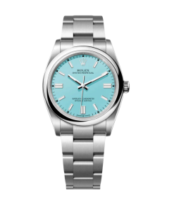 Rolex 124300 Oyster Perpetual 41mm Oyster Perpetual Turquoise Index Dial