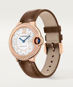 Alternative view of Cartier BALLON BLEU Diamond Rose Gold 33mm