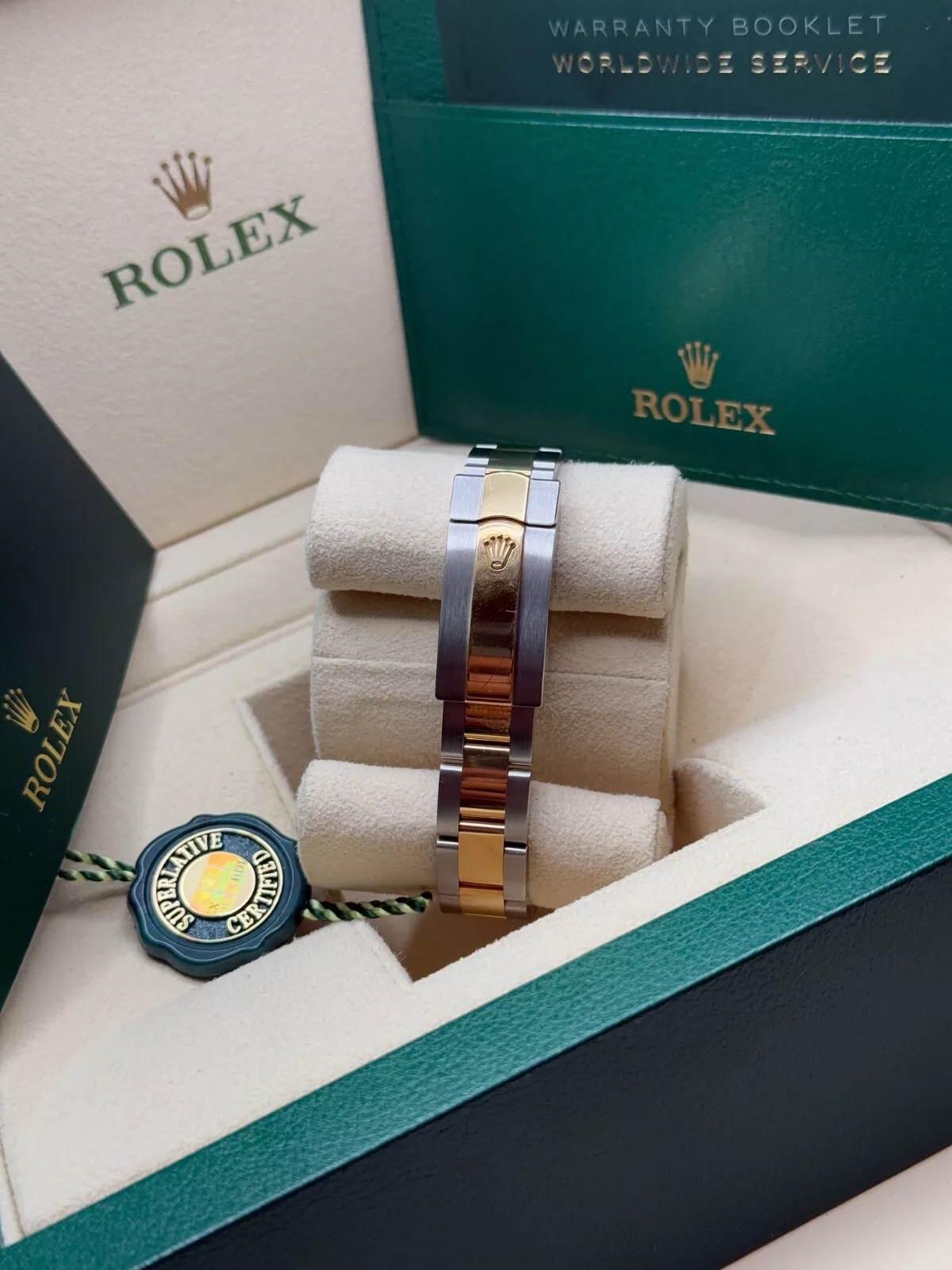 Rolex Lady-Datejust 28mm 279383RBR Mother-of-Pearl Dial Yellow Rolesor Oyster Bracelet - Image 6