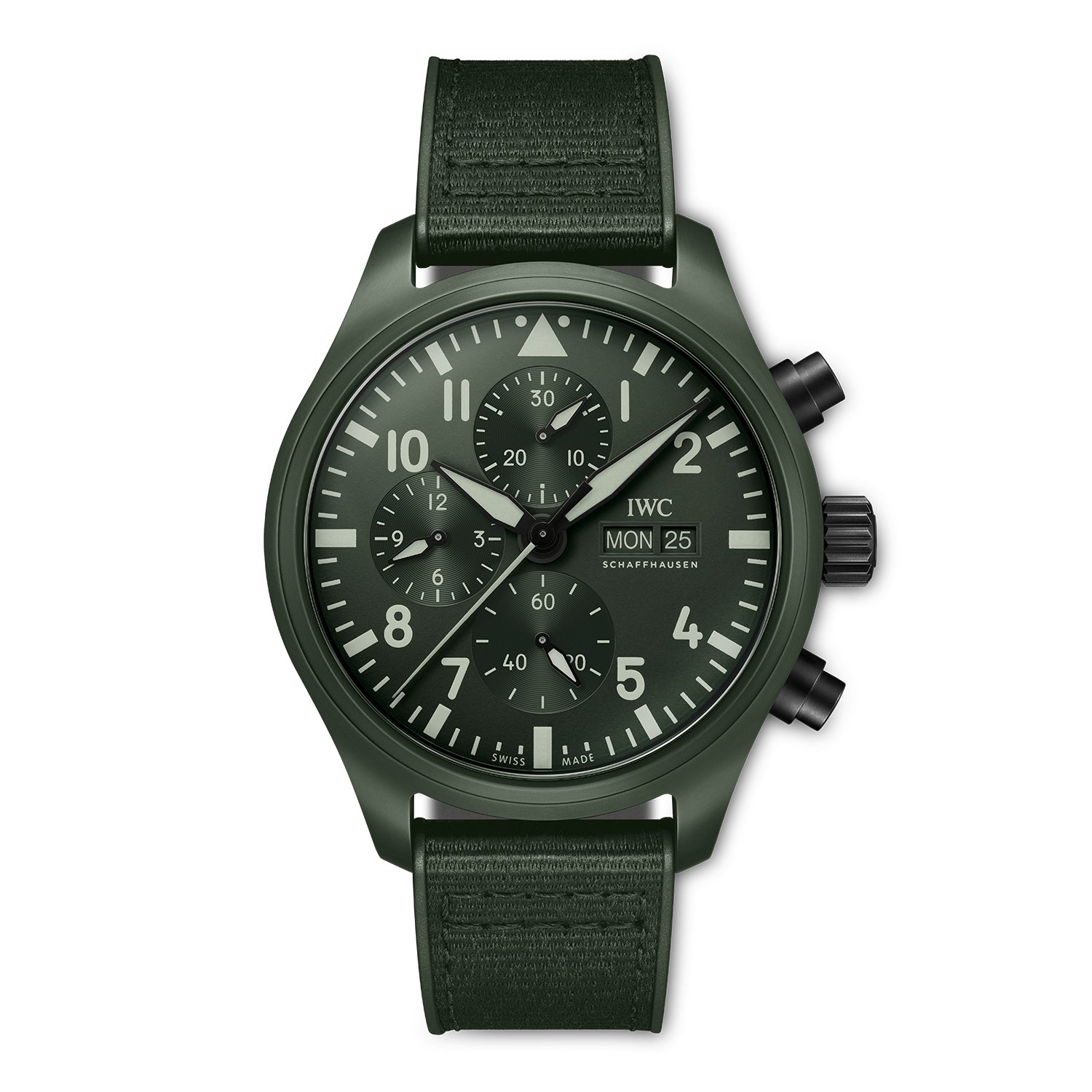 【Top replica】IWC-Pilot's Watch Chronograph TOP GUN "Woodland" (IW389106)