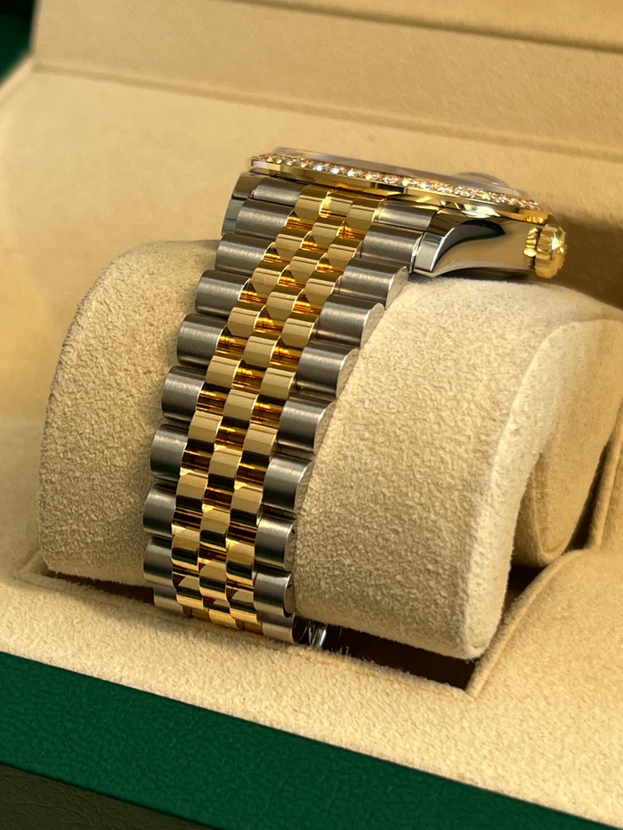 Rolex Datejust 36mm 126283 Wimbledon Slate Dial Jubilee Bracelet Watch - Image 6