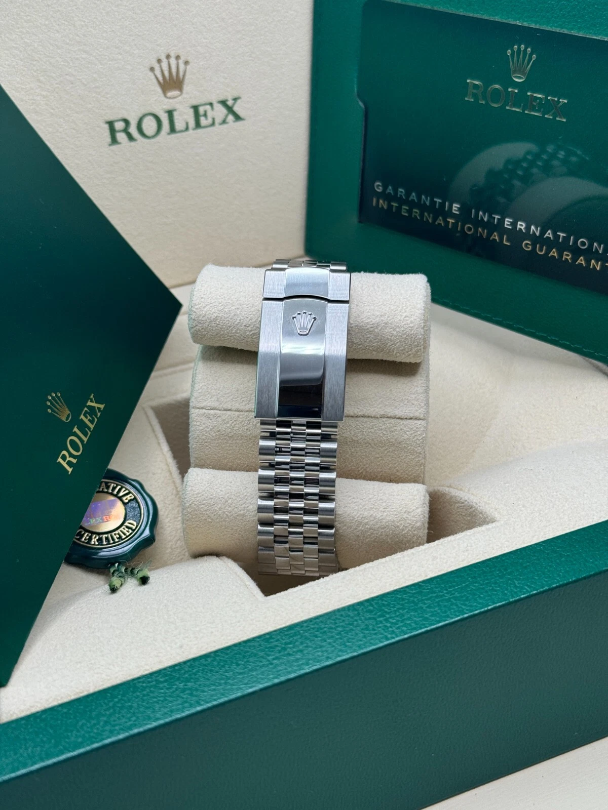 Rolex Datejust 41mm 126334 Black Diamond Oyster Stainless Steel Mens Watch - Image 11