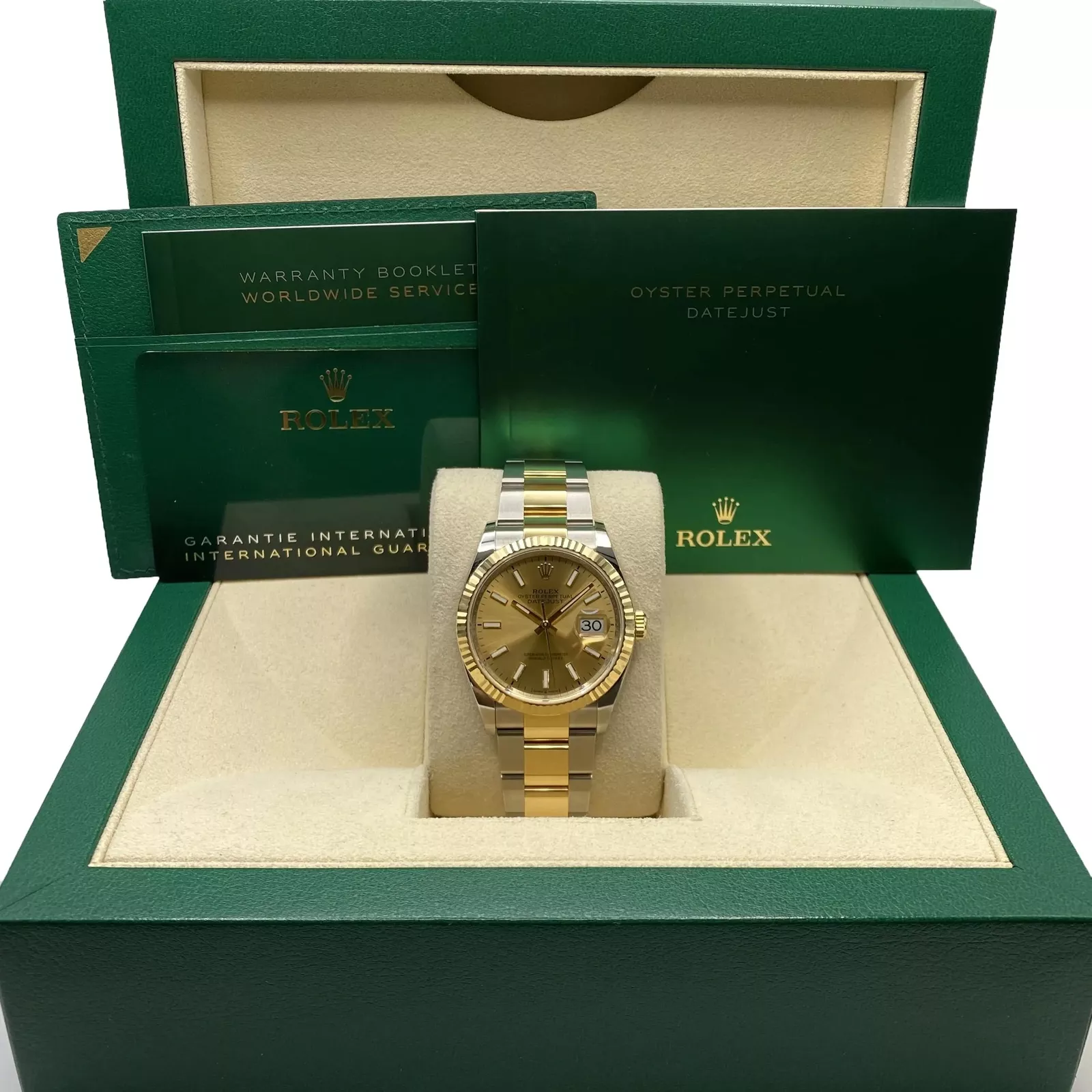 Rolex Datejust 36mm 126233 Champagne Dial Jubilee Bracelet Watch - Image 14