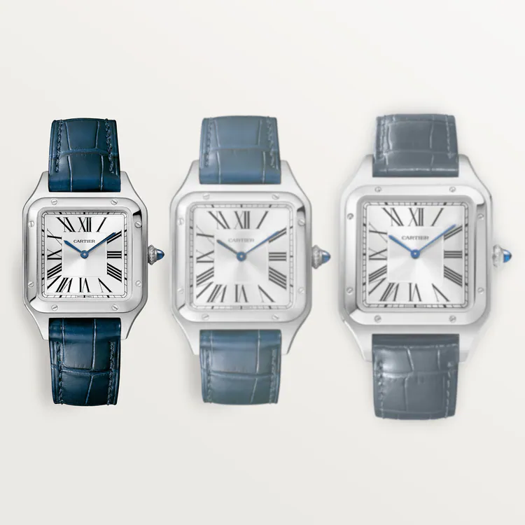 Cartier SANTOS-DUMONT Blue 36mm - Image 10