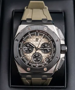 Alternative view of Audemars Piguet Royal Oak Offshore Watch 43mm 26420SO.OO.A600CA.01