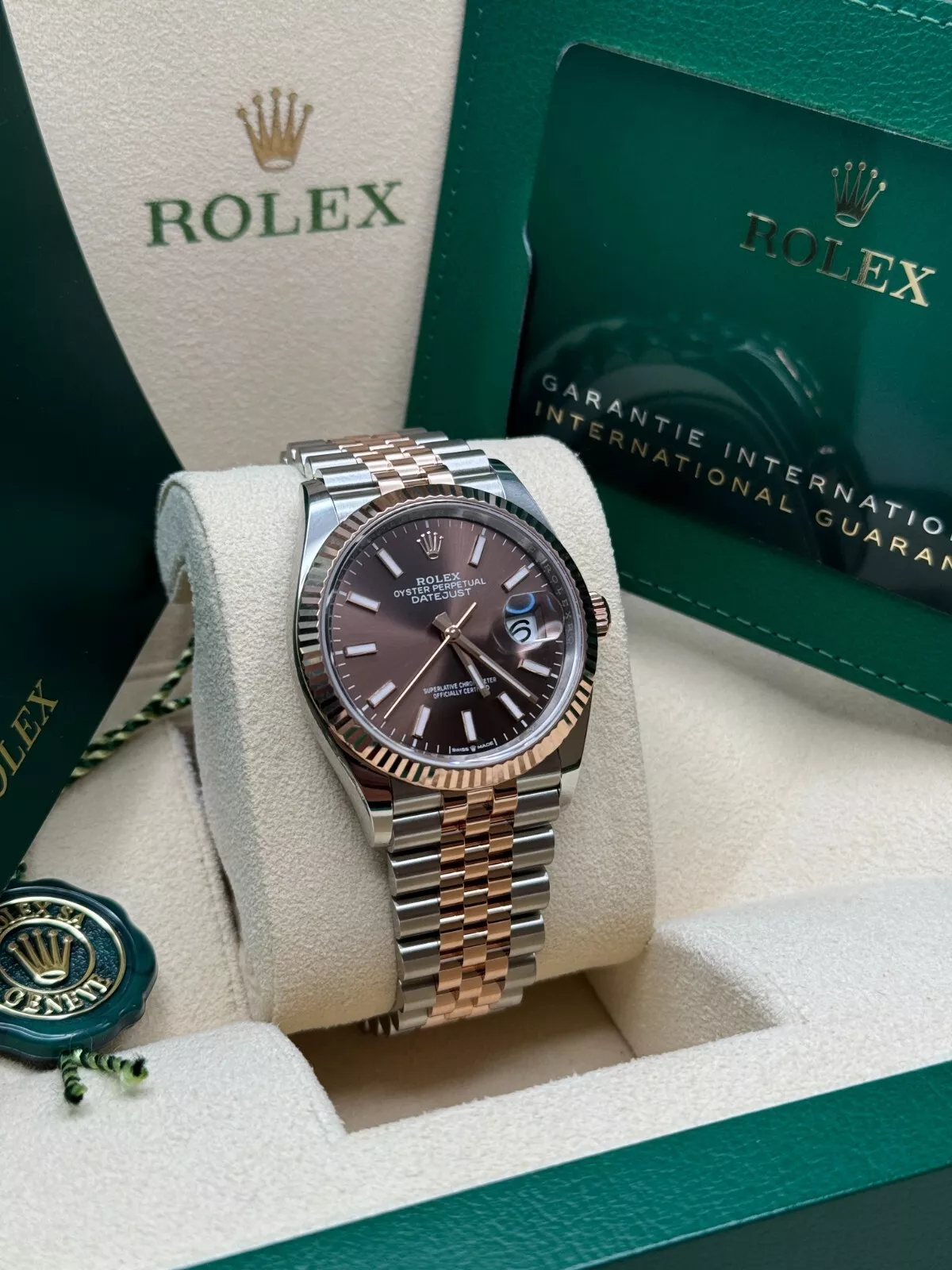 Rolex Datejust 36mm 126231 Chocolate Dial Oyster Bracelet - Image 9