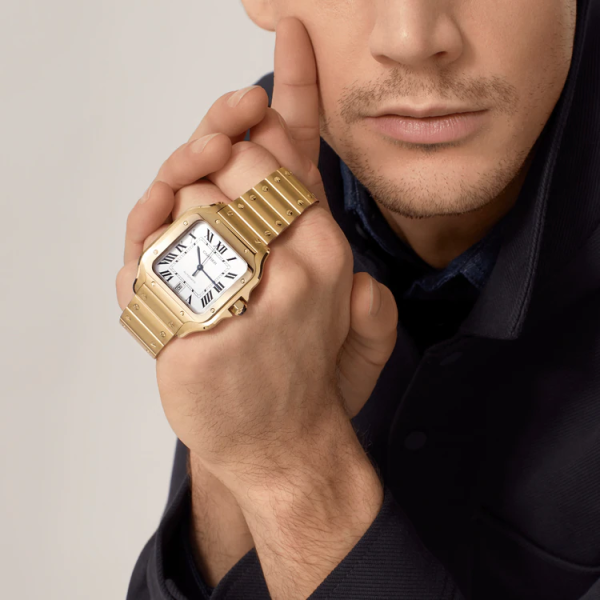 Cartier SANTOS Gold 39.8mm