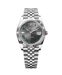 Rolex Datejust 41mm 126334 Slate Roman Jubilee Stainless Steel Mens Watch
