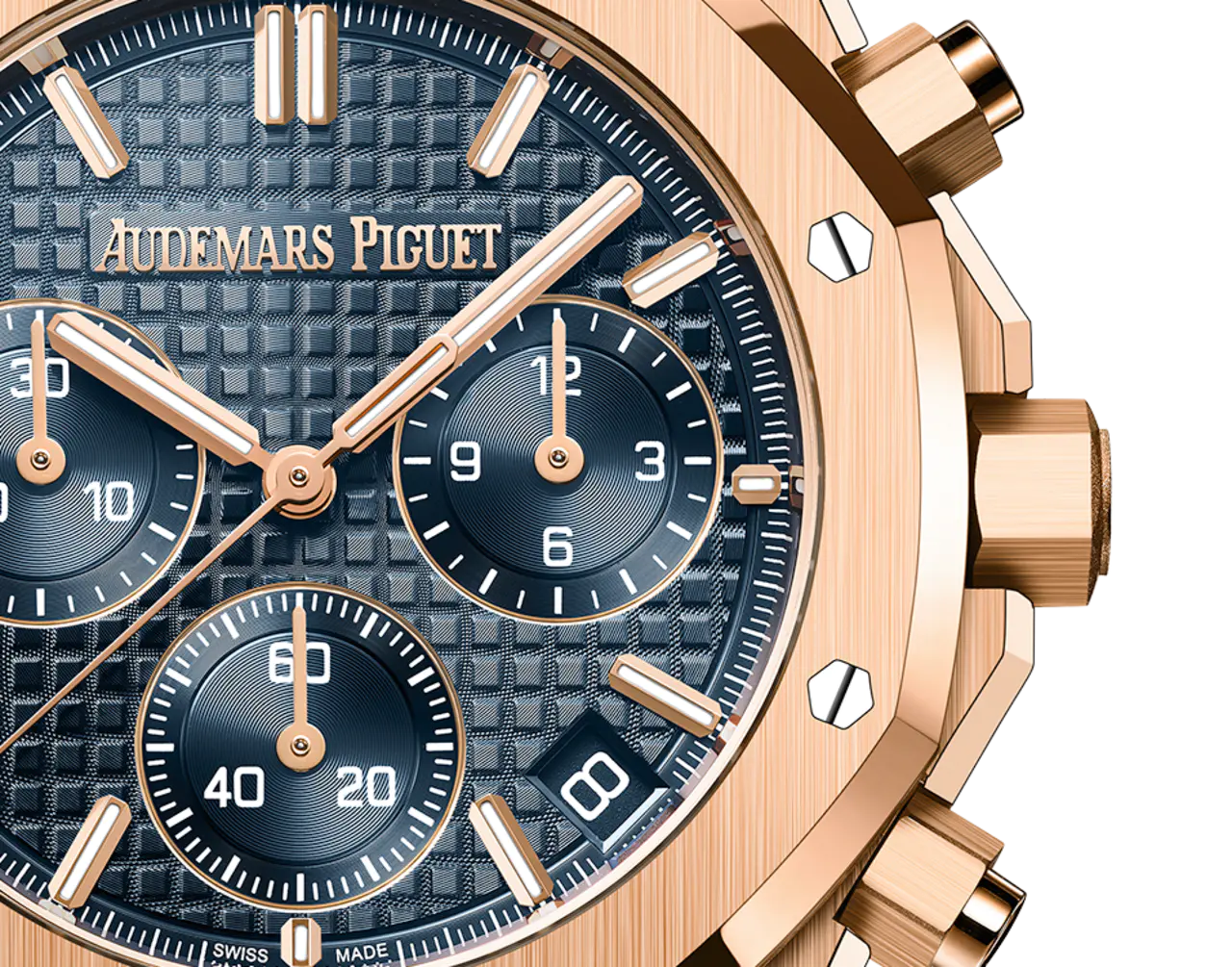 Audemars Piguet ROYAL OAK Pink Gold ??Bleu nuit nuage 50?? Dial CHRONOGRAPH 41mm - Image 2