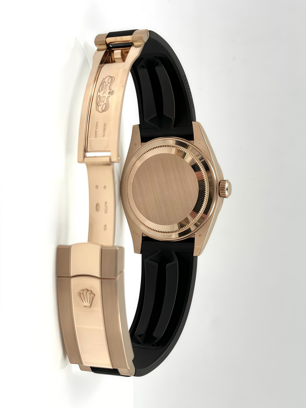 Rolex Sky-Dweller 42mm Rose Gold Chocolate Dial Oysterflex - 336235 - Image 7