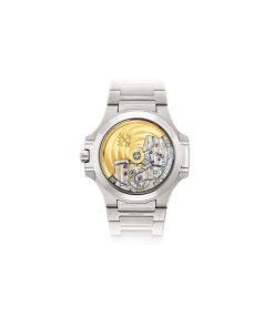 Alternative view of Patek Philippe Nautilus Steel 7118-1200A-001 with Blue Opaline dial