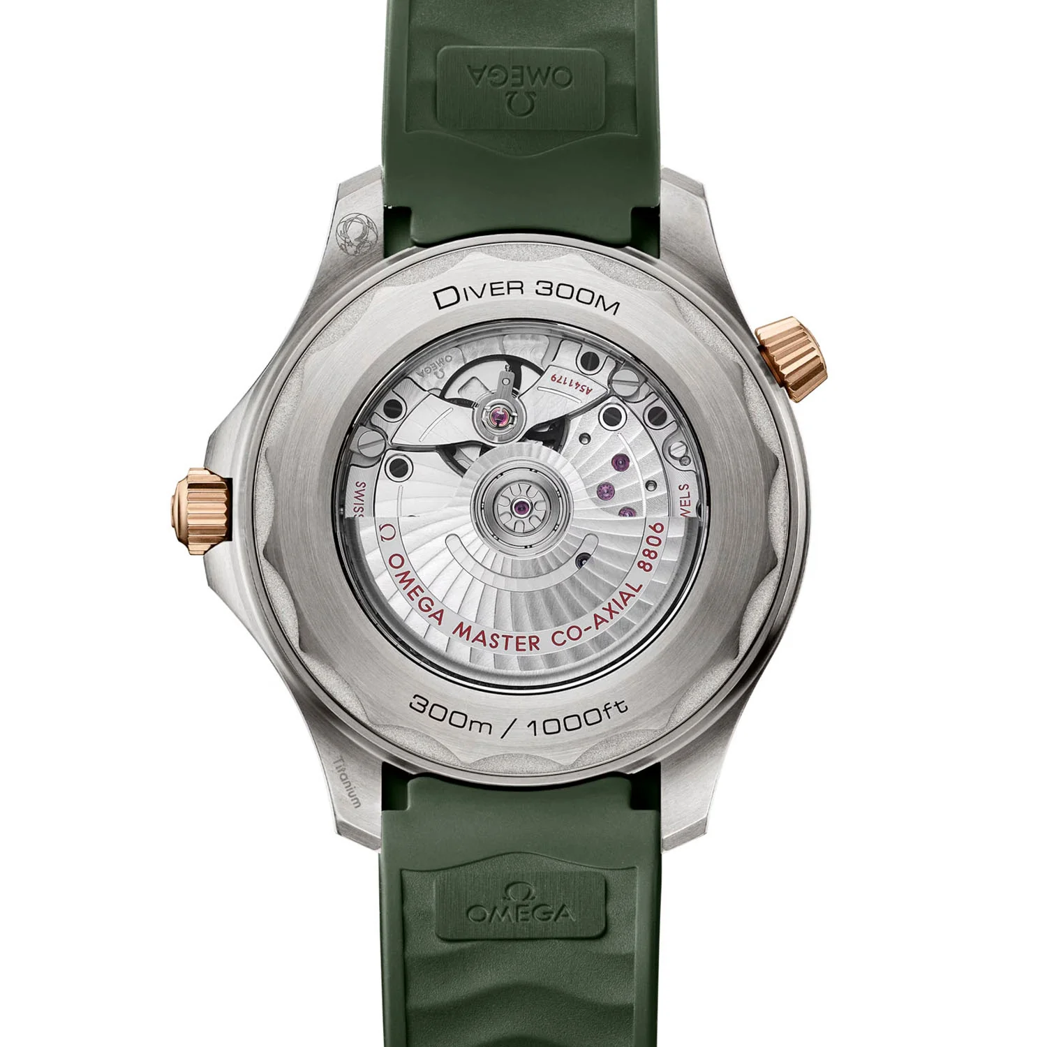 Omega Seamaster Diver 300M Titanium & Bronze Gold Men's Watch 42mm 210.92.42.20.10.001 - Image 2