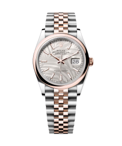 Alternative view of Rolex  Datejust 36mm 126201 Silver Dial Oyster Bracelet Watch