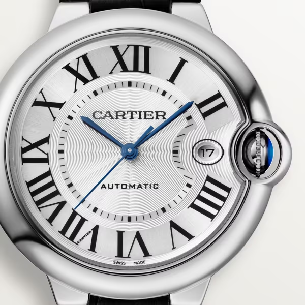 Cartier BALLON BLEU Black Alligator Strap 40mm - Image 2