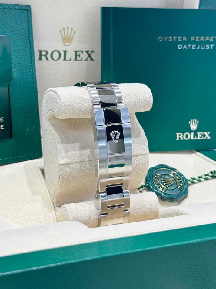 Rolex Datejust 36mm 126234 White Roman Dial Oyster Stainless Steel Mens - Image 11