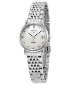 Longines Women's L43094876 Elegant Stainless Steel Watch