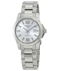 Longines Women's L33764766 Conquest Stainless Steel Watch