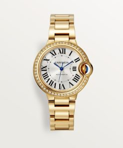 Cartier BALLON BLEU Diamond Yellow Gold 33mm