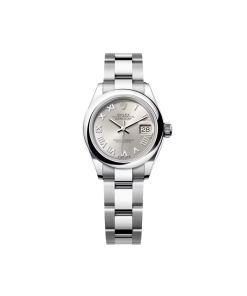 Rolex Lady-Datejust 28mm  m279160 Oyster Perpetual Silver Dial Oyster Bracelet