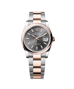 Rolex Datejust 36mm 126201 Slate Dial Oyster Bracelet Watch