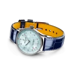 Breitling Navitimer 32mm Ladies Watch Blue Mother Of Pearl Alligator A77320171C1P1