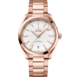 Omega Seamaster Aqua Terra 150M 41mm Silver Dial Stainless Steel and Sedna™ 18k Rose Gold Bracelet 220.50.41.21.02.001