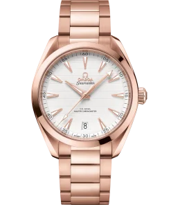 Omega Seamaster Aqua Terra 150M 41mm Silver Dial Stainless Steel and Sedna™ 18k Rose Gold Bracelet 220.50.41.21.02.001