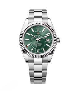 Rolex  Sky-Dweller 42mm 336934-0001 Stainless Steel Green Dial Oyster