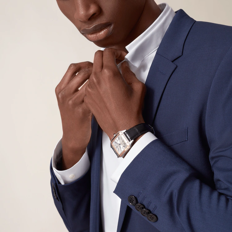 Cartier SANTOS-DUMONT RoseGoldMix 38mm - Image 8