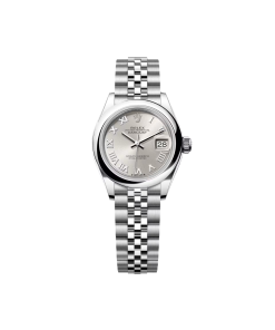 Alternative view of Rolex Lady-Datejust 28mm  m279160 Oyster Perpetual Silver Dial Oyster Bracelet