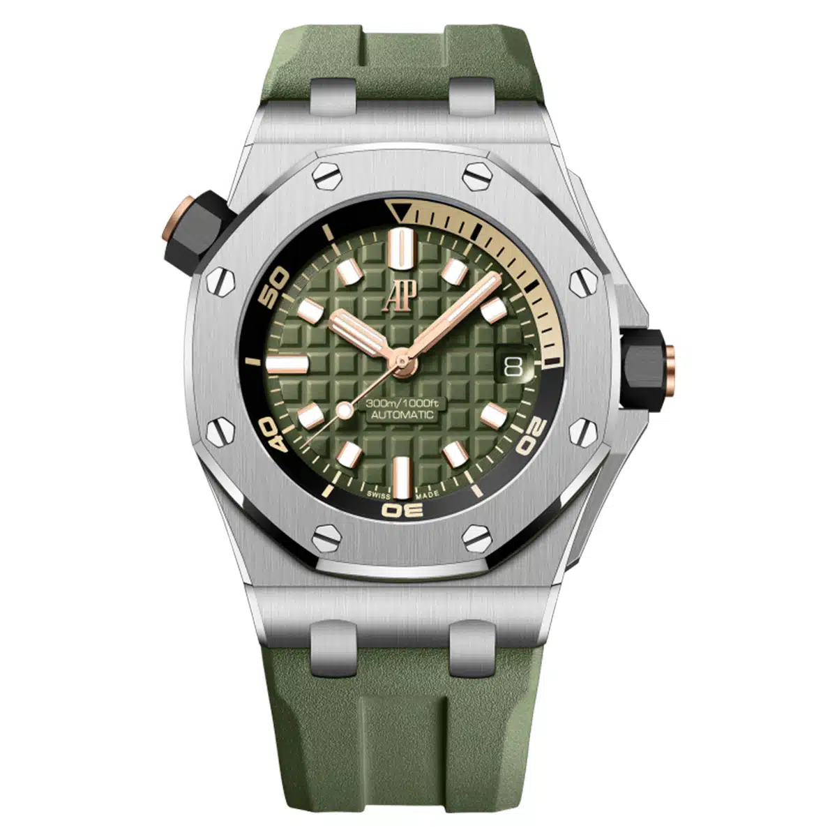Audemars Piguet Royal Oak Offshore Khaki green 42mm 15720ST.OO.A052CA.01